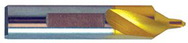 #17 x 2-3/4 OAL 60° HSS Combined Drill & Countersink-TiN Coated - Americas Industrial Supply