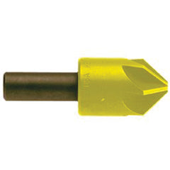 1/2X100D HSS 6FL 3/8 SK C/SINK-TIN - Americas Industrial Supply