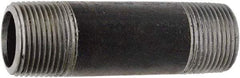 Value Collection - Schedule 80, 3" Diam x 12" Long Black Pipe Nipple - Threaded - Americas Industrial Supply