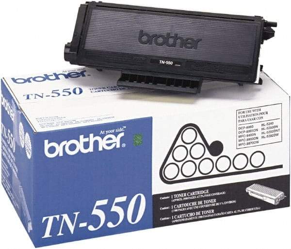 Brother - Black Toner Cartridge - Use with Brother DCP-8060, 8065DN, HL-5240, 5250DN, 5250DNT, 5280DW, MFC-8460N, 8660DN, 8670DN, 8860DN, 8870DW - Americas Industrial Supply