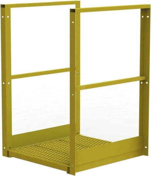 TRI-ARC - 44" Bridge Span - Crossover, 1,000 Lb Capacity, 44" Platform Height, 30" Base Width x 30" Base Depth, Perforated Tread - Americas Industrial Supply