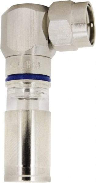 Ideal - Right Angle, RTQ Compression Coaxial Connector - Compatible with RG6 - Americas Industrial Supply