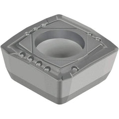 Walter - P4841 E57 Grade WKP35S Carbide Indexable Drill Insert - TiCN/Al2O3/TiN Finish, Square, 4.9mm Inscribed Circle - Americas Industrial Supply