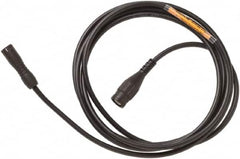 Fluke - Black Electrical Test Equipment Auxiliary Cable - Use with Fluke 1730 Energy Loggers - Americas Industrial Supply