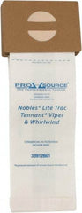 PRO-SOURCE - Meltblown Polypropylene & Paper Vacuum Bag - For Nobles Lite Trac, Tennant Viper & Whirlwind, Blue Star 16 Dual Motor Vac & V-HDU-14 - Americas Industrial Supply