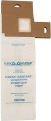 PRO-SOURCE - Meltblown Polypropylene & Paper Vacuum Bag - For Eureka LiteSpeed Models 5700-5739 & 5800-5839 & Powr-Flite PF82HF Uprights - Americas Industrial Supply