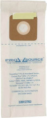 PRO-SOURCE - Meltblown Polypropylene & Paper Vacuum Bag - For CleanMax Standard and Pro-Series, Tennant V-SMU-14, Tornado CK 14/1 QD, CK 14/1 Pro & CK 14/2 Pro, Carpet Pro CPU1/T, CPU2/T, CPU75/T & CPU85/T & Fuller Models FB90, FBP95, FBPHD & FBTM - Americas Industrial Supply