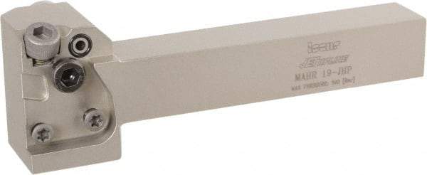 Iscar - MAH, External, Right Hand, Indexable Grooving Tool Holder - 3/4" Shank Height, 3/4" Shank Width, 5" OAL, Through Coolant - Americas Industrial Supply