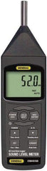 General - A and C Frequency Weight, Backlit LCD Display Class 1 Sound Meter - 30 to 130 Decibels - Americas Industrial Supply