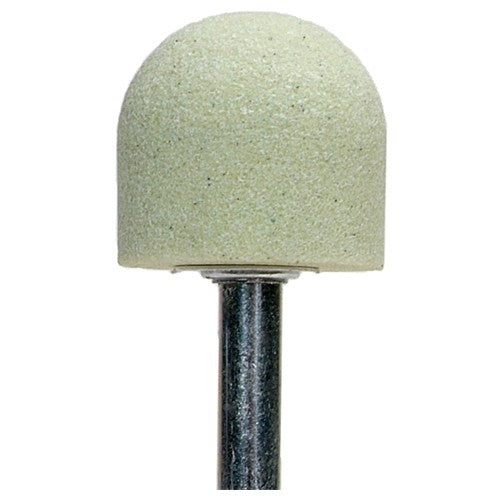 1″ × 1″ 1/4″ Spindle Quantum Mounted Point A21 80 Grit Ceramic Alumina - Americas Industrial Supply