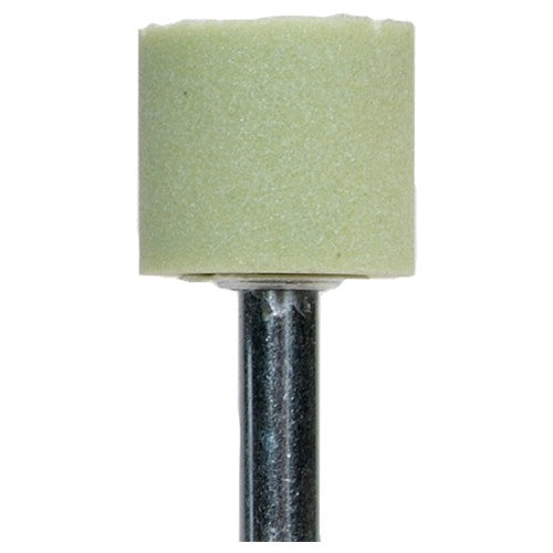 3/4″ × 3/4″ 1/4″ Spindle Quantum Mounted Point A39 80 Grit Ceramic Alumina - Americas Industrial Supply