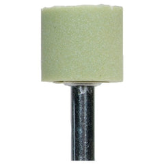 3/4″ × 3/4″ 1/4″ Spindle Quantum Mounted Point A39 80 Grit Ceramic Alumina - Americas Industrial Supply