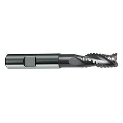 3mm Dia. - 57mm OAL - 3 FL Variable Helix Bright Carbide End Mill - Americas Industrial Supply