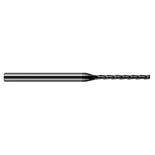 ‎Miniature End Mills - Long Flute - 0.1562″ (5/32″) Cutter Diameter × 1.8750″ (1-7/8″) Length of Cut Carbide Square End Mill, 4 Flutes, Amorphous Diamond Coated