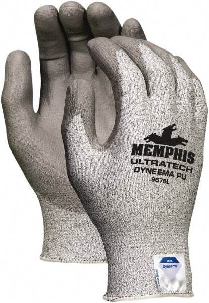 MCR Safety - Size 2XL, ANSI Cut Lvl 2, Puncture Lvl 3, Dyneema Cut & Puncture Resistant Gloves - 13" Long, Gray, Paired - Americas Industrial Supply