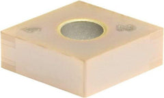 Sumitomo - 4NC-CNGA431 Grade BNC160 PCBN Turning Insert - TiN Finish, 80° Diamond, 1/2" Inscr Circle, 3/16" Thick, 1/64" Corner Radius - Americas Industrial Supply