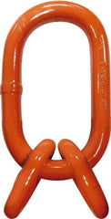 CM - 100 Grade Powder Coated Steel Oblong Link Assembly - 1-3/4" Diameter, 91,700 Lb Load Limit - Americas Industrial Supply