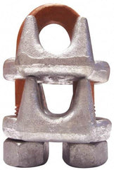 CM - 1/2" Piggyback Wedge Socket Clip - 1/2 - 13, 1.19" Between Centers, Galvanized - Americas Industrial Supply