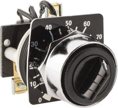 Square D - 5,000 Ohm, 30mm, 600 Volt Potentiometer - 2 Watts, Nonilluminated - Americas Industrial Supply