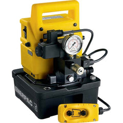 Enerpac - Power Hydraulic Pumps & Jacks Type: Electric Pressure Rating (psi): 10000 - Americas Industrial Supply