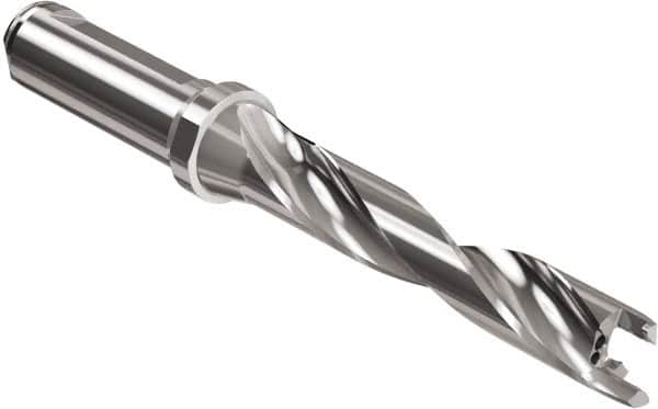 Seco - 15 to 15.99mm Diam, 5xD, 80mm Max Depth, 5/8" Shank Diam, 3.551" Flute, 6.031" OAL, Replaceable Tip Drill - SD405 Toolholder, Series Crownloc Plus - Americas Industrial Supply