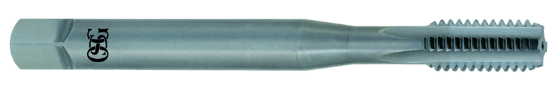 M1.7 x 0.35 Dia. - OH3 - 3 FL - Carbide - Bright - Modified Bottoming - Straight Flute Tap - Americas Industrial Supply