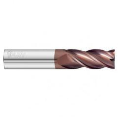 5/8 Dia. x 3-1/2 Overall Length 4-Flute .060 C/R Solid Carbide SE End Mill-Round Shank-Center Cut-FC20 - Americas Industrial Supply