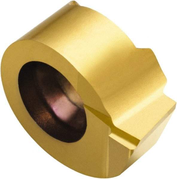 Sandvik Coromant - MB..T020Grade 1025 Carbide Boring Insert - TiAlN+TiN Finish, 110° Included Angle, 0.2mm Corner Radius - Americas Industrial Supply