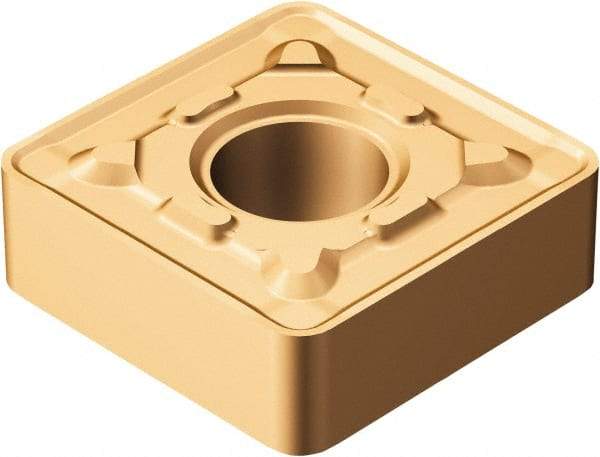 Sandvik Coromant - SNMG433 MRR Grade 1115 Carbide Turning Insert - TiAlN/AlCr2O3 Finish, 90° Square, 1/2" Inscr Circle, 3/16" Thick, 3/64" Corner Radius - Americas Industrial Supply