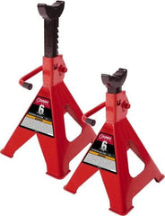 Sunex Tools - 6 Ton Load Capacity Ratcheting Jack Stand - 15-3/4 to 24" High, 11-1/2" Base Width - Americas Industrial Supply