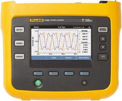 Fluke - 3 Phase, 1 to 500 Amp Capability, Power Meter - Americas Industrial Supply