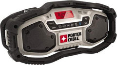 Porter-Cable - LED Worksite Radio - Powered by 120V AC 12V, 20V Max Batteries - Americas Industrial Supply