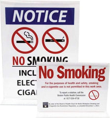 NMC - 8-1/2" Wide x 11" High Sign Compatiblity, Acrylic Sign Holder - Clear, 11" Holder Height - Americas Industrial Supply