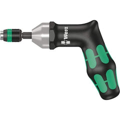 Wera - 1 Piece, 4 to 8.8 N/m, Ergo Cushion Grip Driver Preset Torque Limiting Screwdriver - 1/4" Drive - Americas Industrial Supply