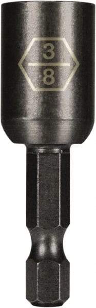 Montana - 3/8" Magnetic Nutsetter - 1/4" Hex Drive, 2" OAL - Americas Industrial Supply