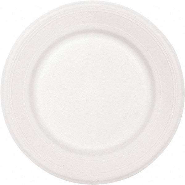 Chinet - Chinet Dinnerware Plate, 10-1/2" - White - Americas Industrial Supply