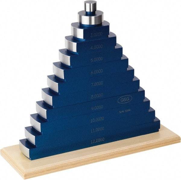 GSG - 25 to 300mm Micrometer and Caliper Calibration Kit - Accurate to 0.0025mm - Americas Industrial Supply