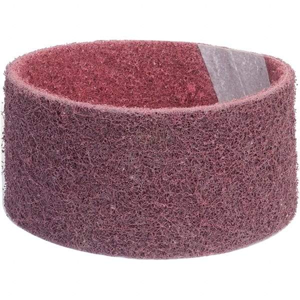 Norton - 2-3/4" Wide x 15-1/2" OAL, Aluminum Oxide Abrasive Belt - Aluminum Oxide, Medium, Nonwoven, Cloth Backing - Americas Industrial Supply