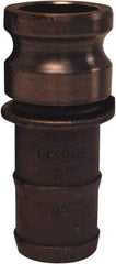 Dixon Valve & Coupling - 6" Ductile Iron Cam & Groove Suction & Discharge Hose Male Adapter Hose Shank - Part E, 75 Max psi - Americas Industrial Supply