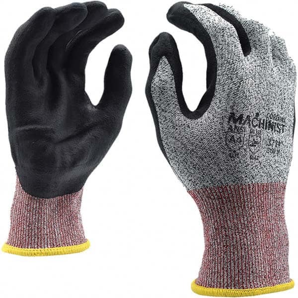 Cordova - Size XS (6), ANSI Cut Lvl A4, ANSI Puncture Lvl 4, ANSI Abrasion Lvl 6, Nitrile Coated Cut & Puncture Resistant Gloves - Americas Industrial Supply