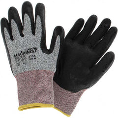 Cordova - Size M (8), ANSI Cut Lvl A4, ANSI Puncture Lvl 4, ANSI Abrasion Lvl 3, Foam Nitrile Coated Cut & Puncture Resistant Gloves - Americas Industrial Supply