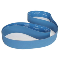 3″ × 132″ NorZon Plus R823 Narrow Belt 120 Grit Zirconia Alumina - Americas Industrial Supply
