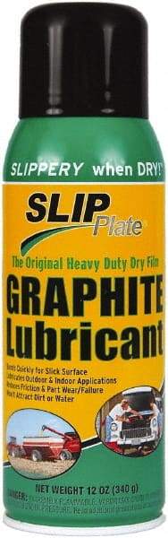 SLIP Plate - 12 oz Aerosol Spray Lubricant - Black, -75°F to 450°F - Americas Industrial Supply