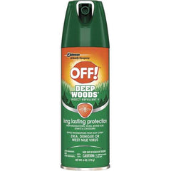 OFF! - 6 oz 25% DEET Aerosol Spray - For Chiggers, Flies, Fleas, Mosquitoes, Ticks - Americas Industrial Supply