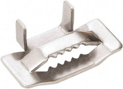 IDEAL TRIDON - Stainless Steel Banding Strap Buckle - 1/4" Wide x 0.03" Thick - Americas Industrial Supply