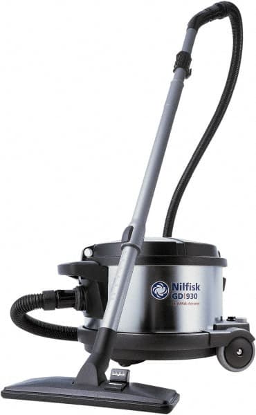 Nilfisk - 4 Gal, Steel Tank, Dry, HEPA Vacuum Cleaner - 8.7 Amps - Americas Industrial Supply