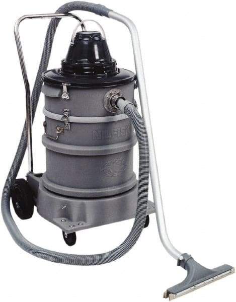 Nilfisk - 15 Gal, Polypropylene Tank, Wet/Dry, Vacuum - 8.3 Amps - Americas Industrial Supply