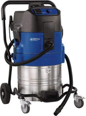 Nilfisk - 19 Gal Stainless Steel Tank, Electric Powered Wet/Dry Vacuum - 1.34 Peak hp, 120 Volt, 8.3 Amps, 13' Hose Fitting, General Purpose Filter, Accessories Included - Americas Industrial Supply