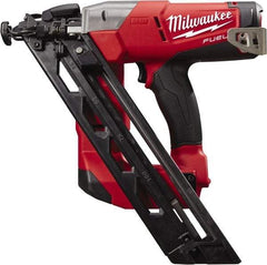 Milwaukee Tool - Cordless Finish Nailer - 15 Gauge Nail Diam, 1-1/4 to 2-1/2" Long Nail, Batteries Not Included - Americas Industrial Supply