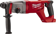 Milwaukee Tool - 18 Volt 1" SDS Plus Chuck Cordless Rotary Hammer - 0 to 4,400 BPM, 0 to 1,500 RPM, Reversible - Americas Industrial Supply